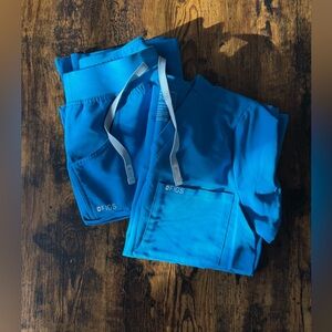 Figs EXTREME BLUE Scrub Set